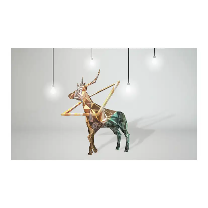 Fototapet Arkiio Rådjur 3D 450x270 cm