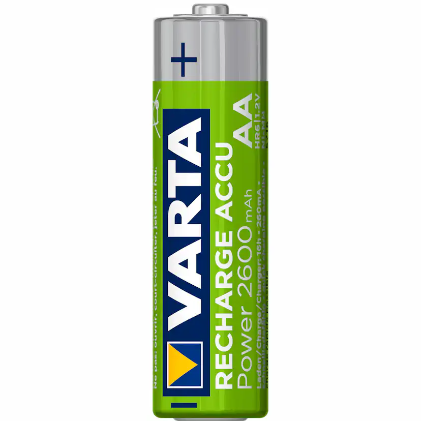 Batteri VARTA Laddningsbara Alkaliska AA 2600 mAh 4-Pack