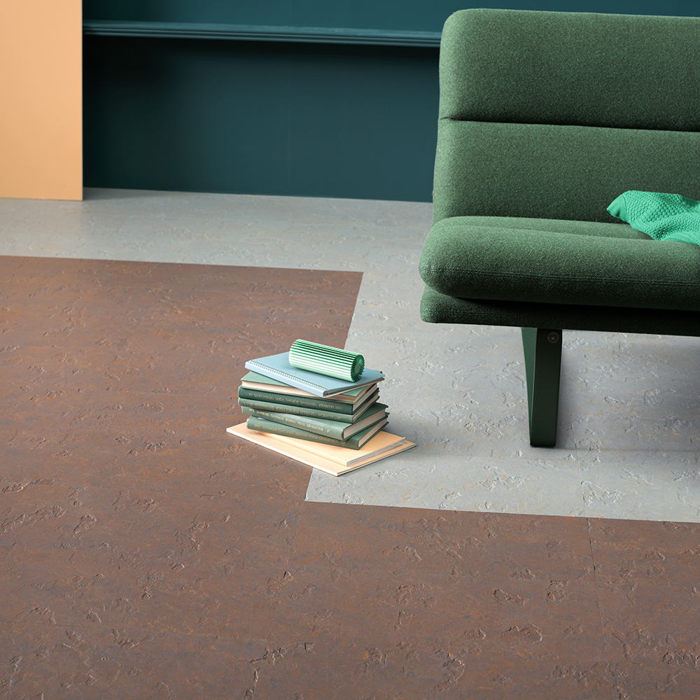 Linoleumgolv Forbo Marmoleum Modular Newfoundland Slate