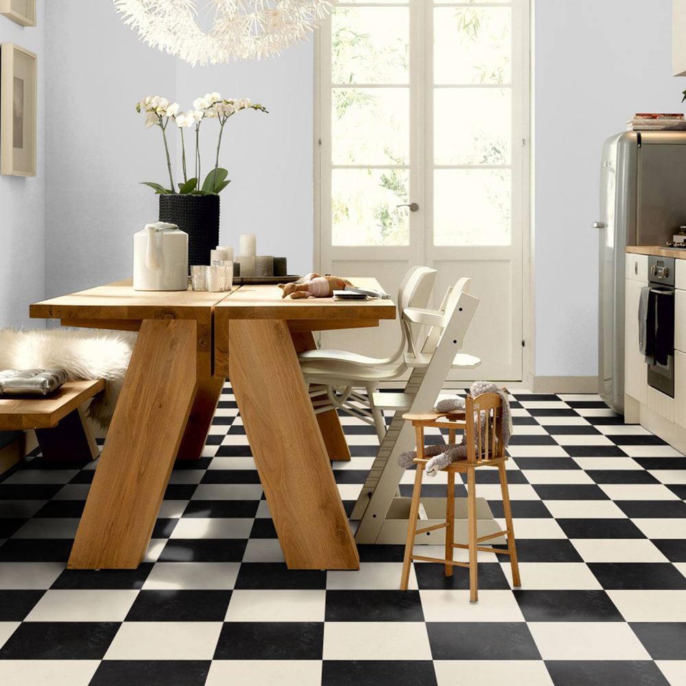 Linoleumgolv Forbo Marmoleum Click Silver Shadow