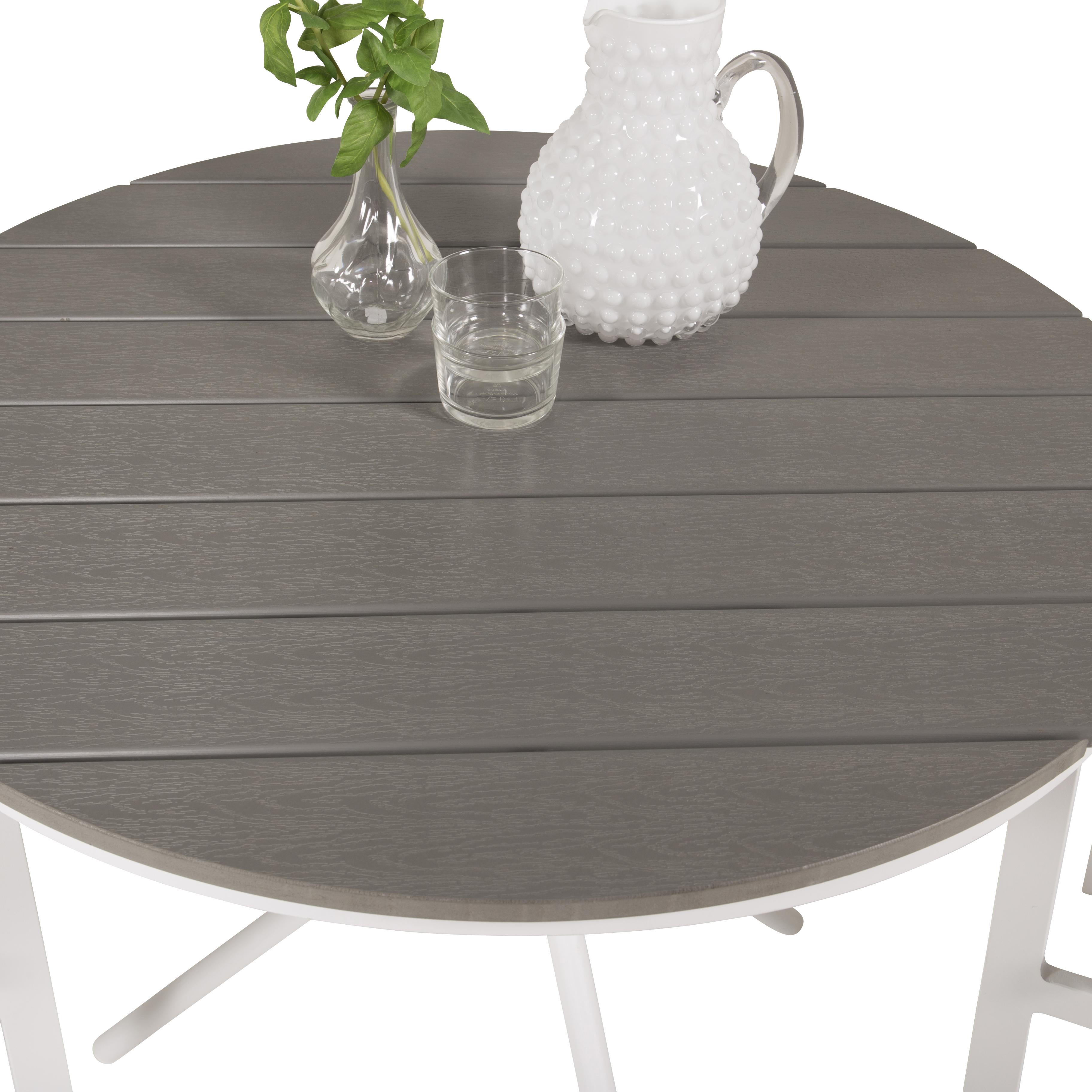 Cafégrupp Venture Home Pincy Ø 90 med 2 Trädgårdsstolar Utomhus