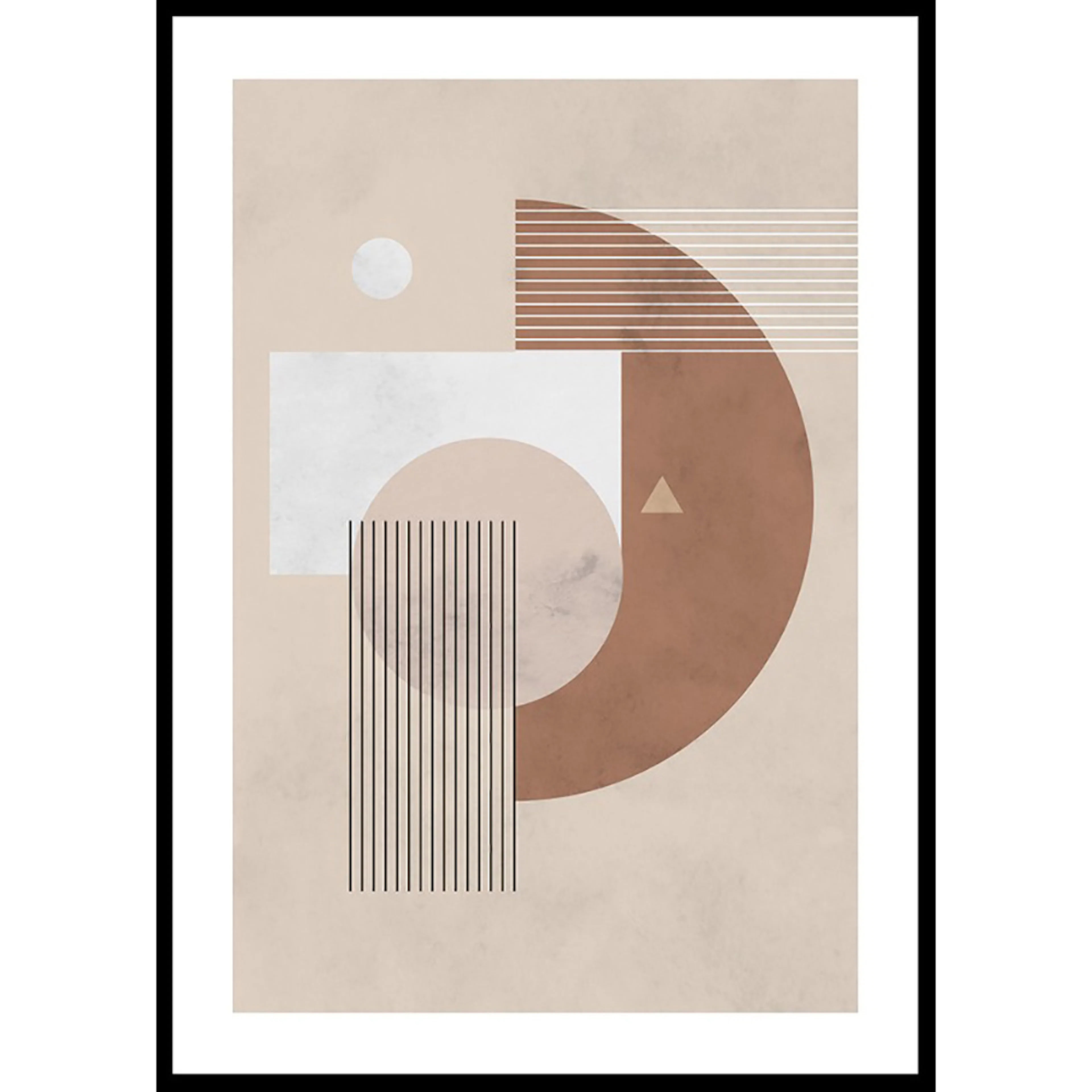 Poster Gallerix Geometric Shapes No1