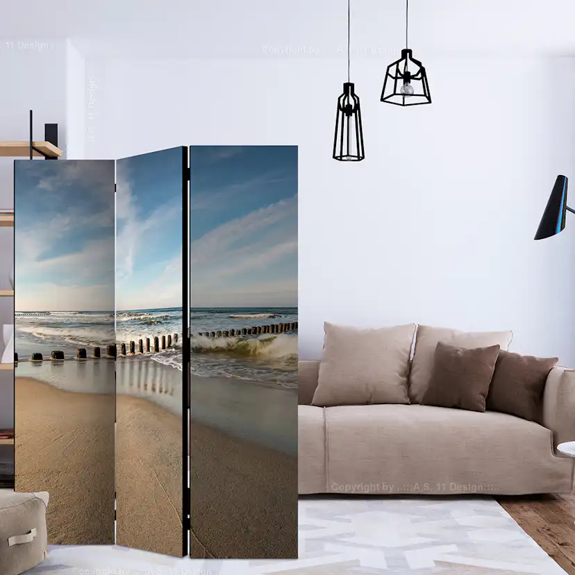 Rumsavdelare Skärmvägg Arkiio Sea Breeze 135x172 cm