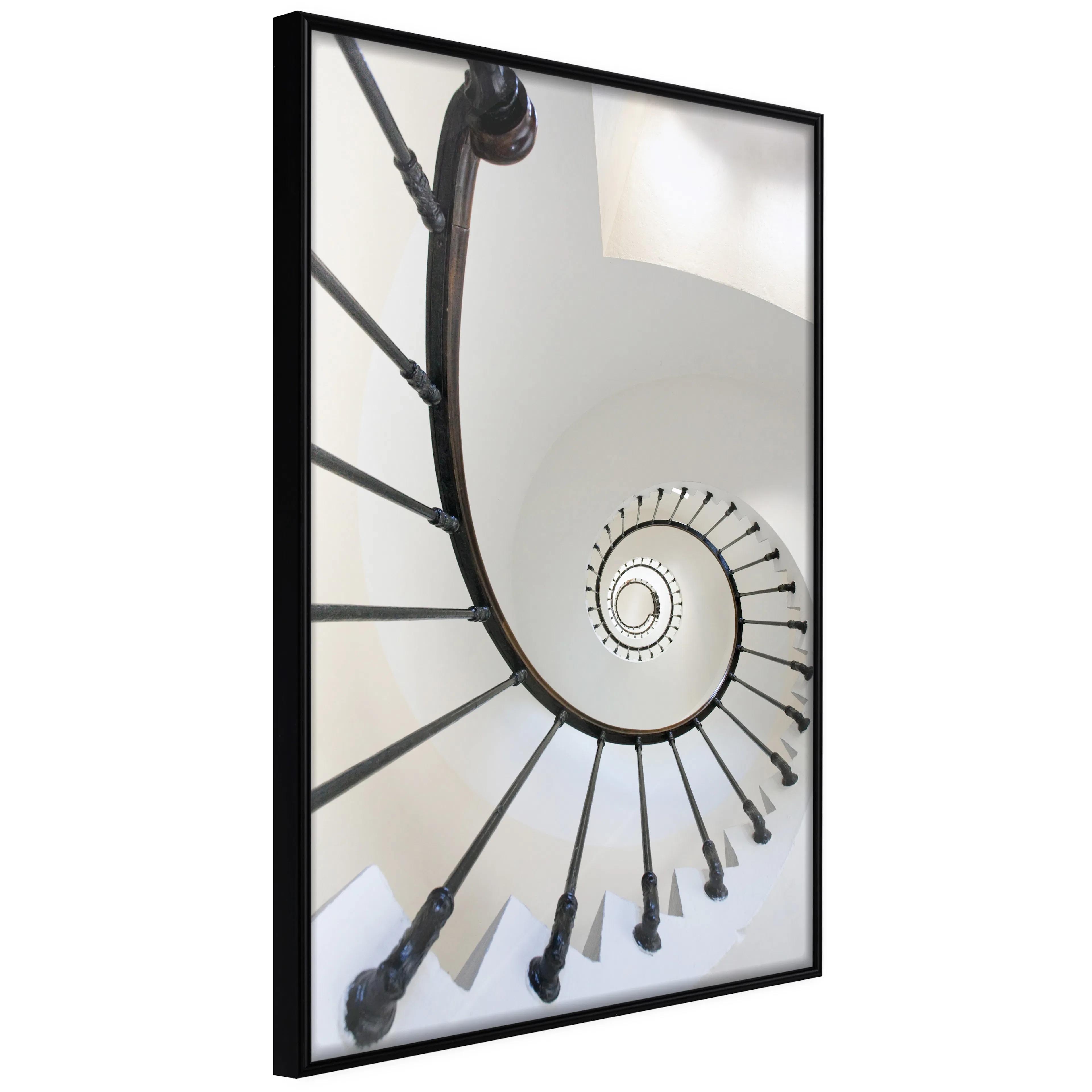 Affisch - Endless Stairs [Poster] 40x60 Svart ram, 40x60 cm