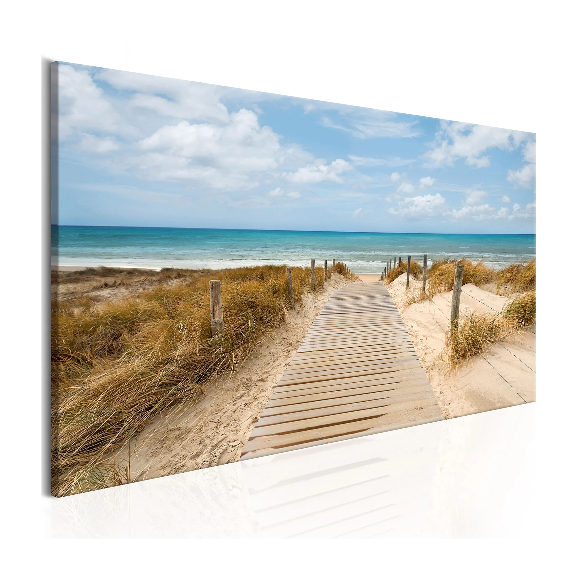 Tavla - Windy Beach 135x45 135x45 cm