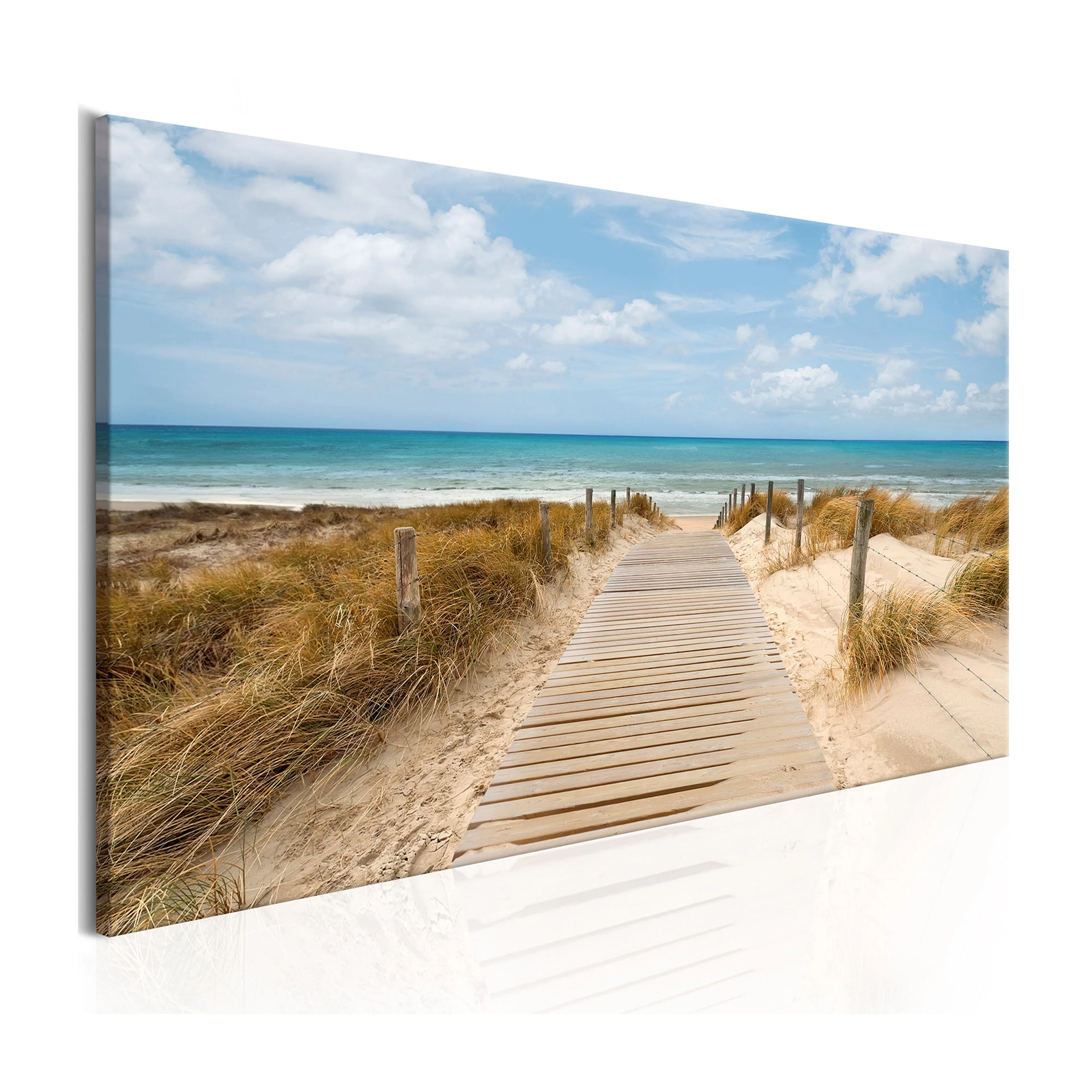 Tavla - Windy Beach 135x45 135x45 cm
