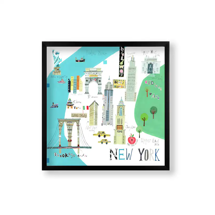 Tavla Art For The Home The Big Apple