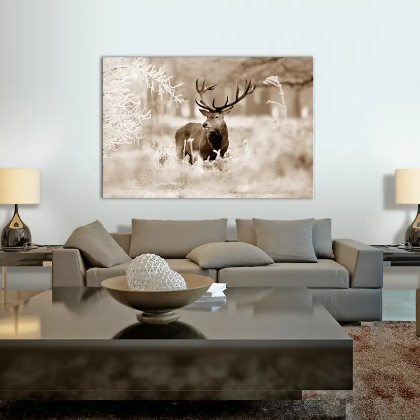 Tavla Arkiio Deer In Sepia