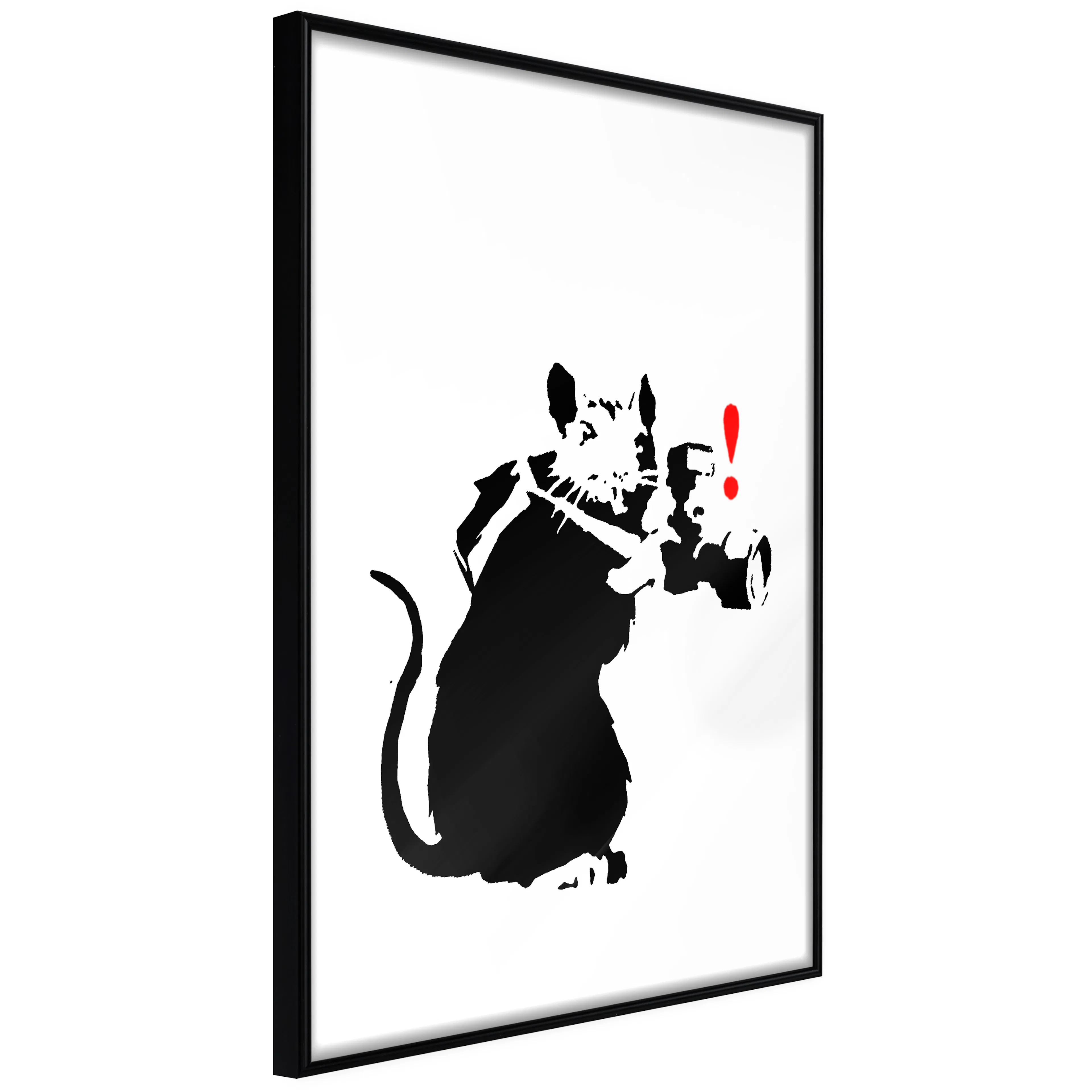 Affisch - Rat Photographer [Poster] 40x60 Svart ram, 40x60 cm