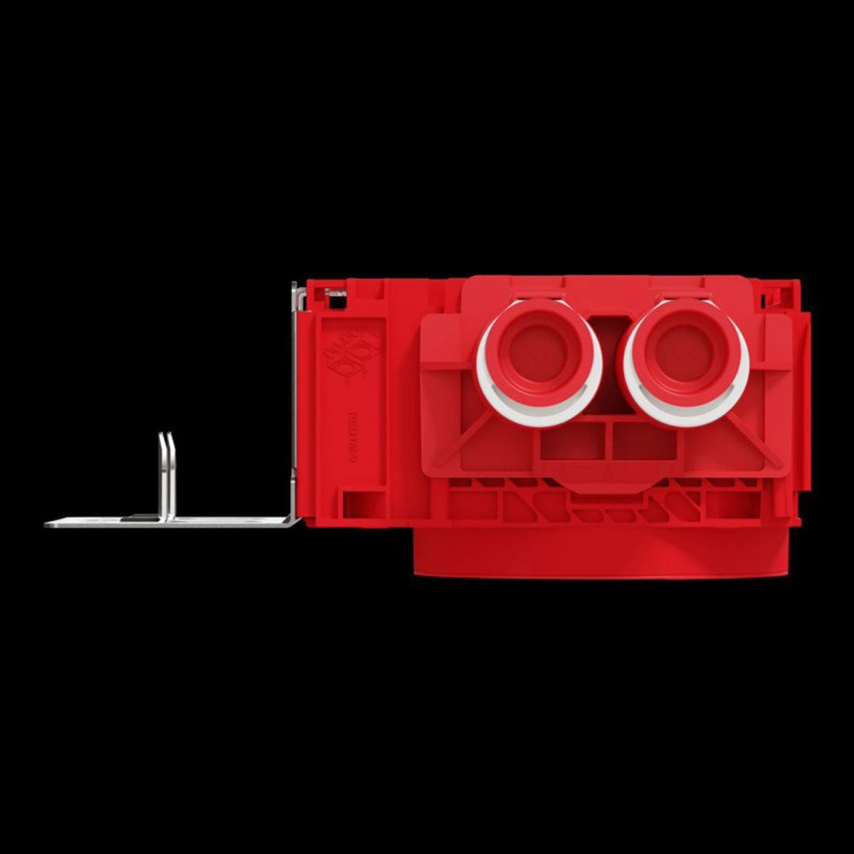 Apparatdosa Elko Flexi+ Infälld med Större Volym och Regelfäste