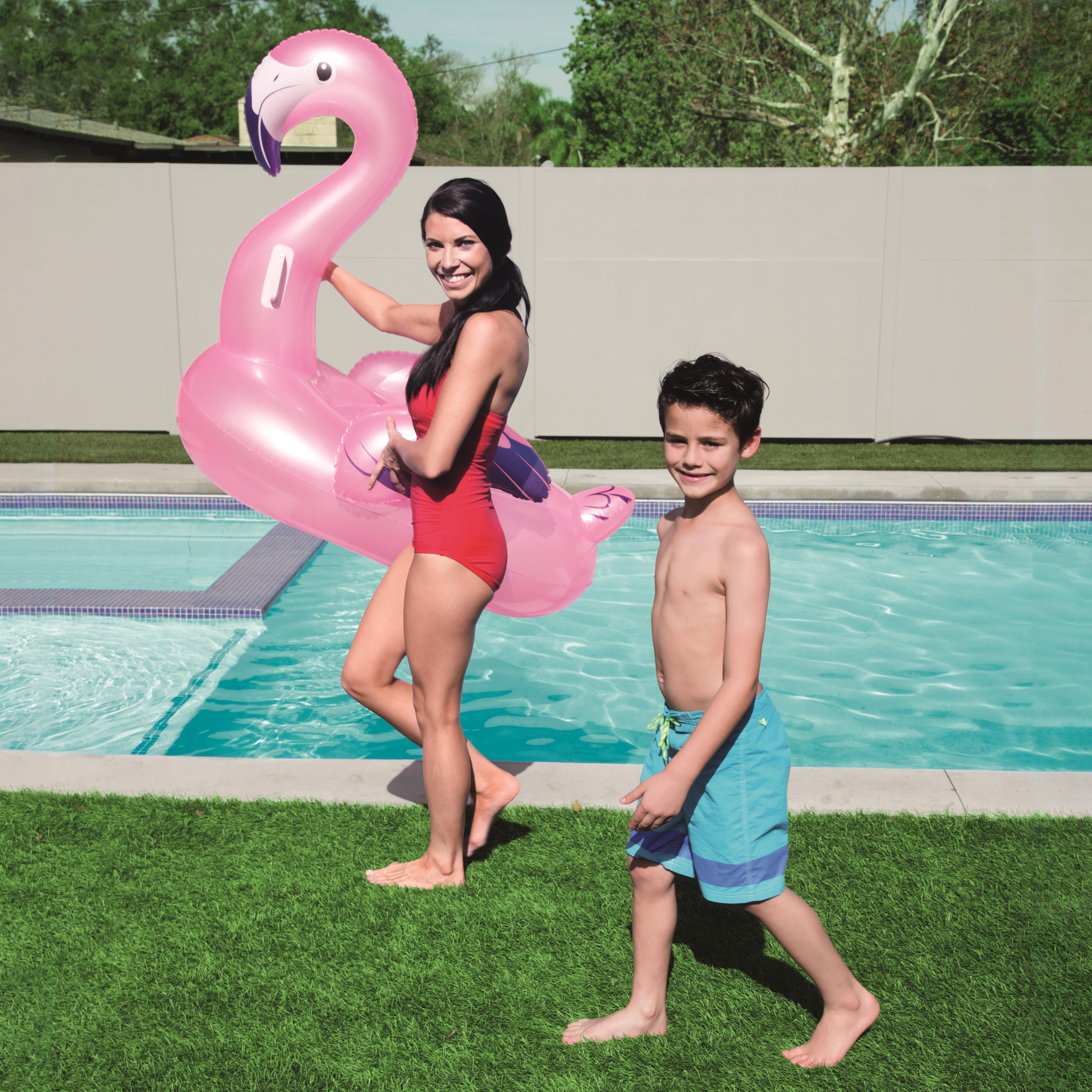 Badleksak Planet Pool Flamingo Flytleksak