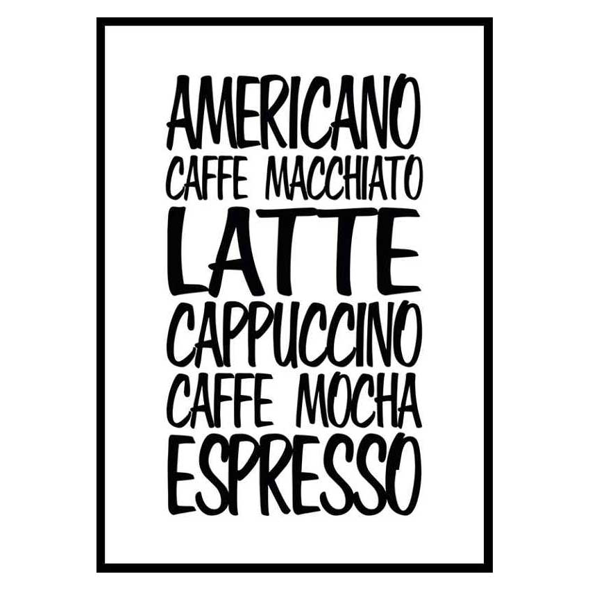 Poster Gallerix Coffee