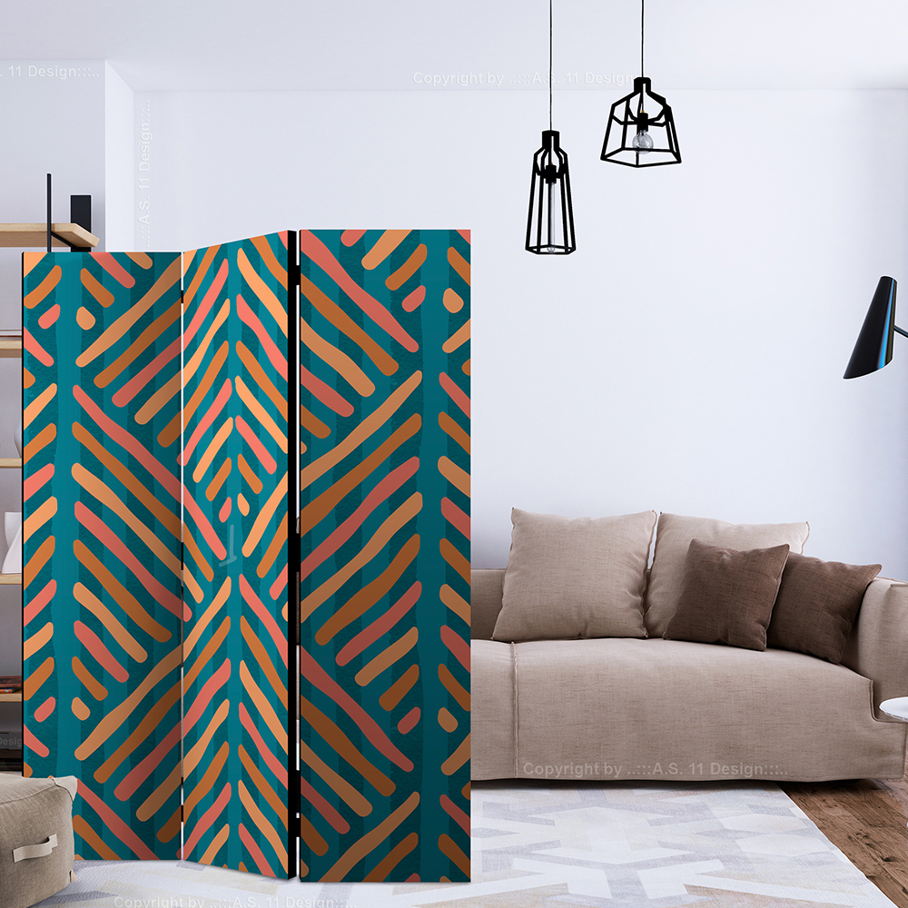 Rumsavdelare Skärmvägg Arkiio Ethnic Composition 135x172 cm
