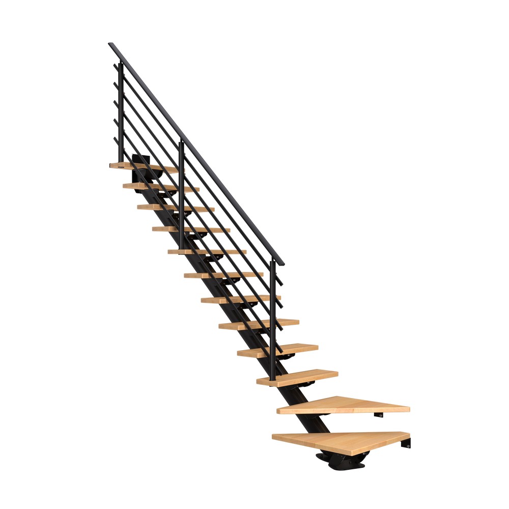 SYDNEY bok oljad 1/4 svart PURE 12S 75W Svart, Bredd: 750 mm, Max Takhöjd: 2920 mm