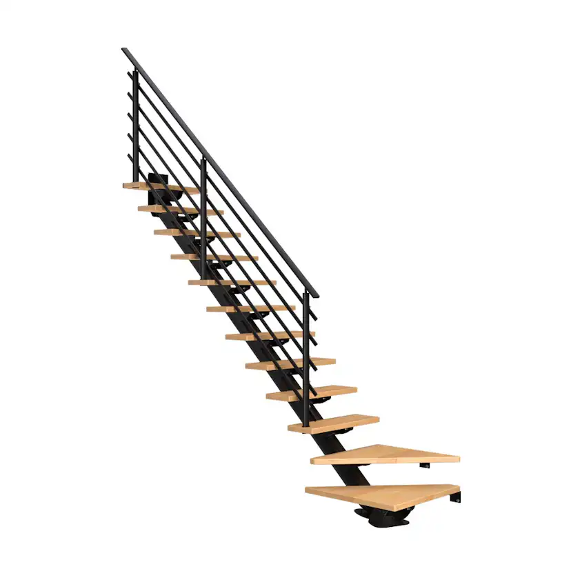 SYDNEY bok oljad 1/4 svart PURE 12S 75W Svart, Bredd: 750 mm, Max Takhöjd: 2920 mm