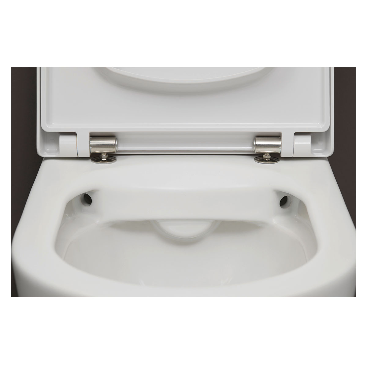 Vägghängd Toalettstol Duravit ME by Starck Rimless 253009 utan Toalettsits