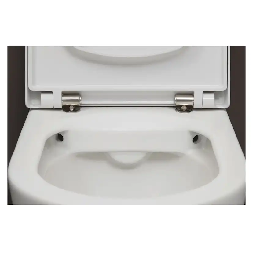 Vägghängd Toalettstol Duravit ME by Starck Rimless 253009 utan Toalettsits