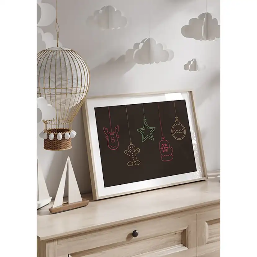 Poster Gallerix Kids Christmas Decorations