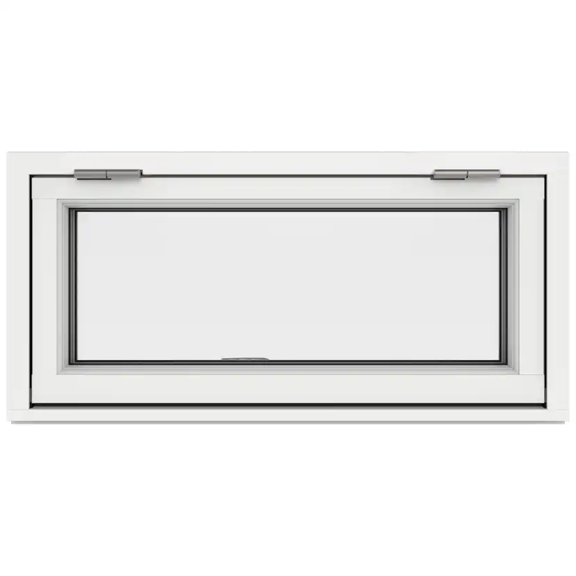 Överkantshängt Fönster Outline 3-Glas Aluminium