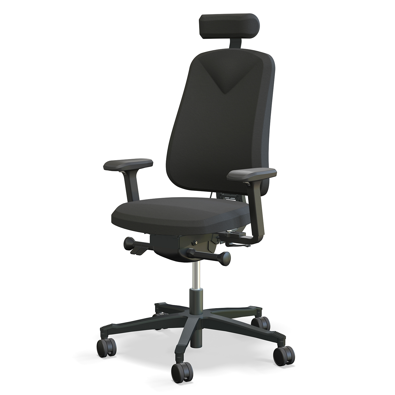 Kontorsstol Lanab Group Höganäs 280 med Armstöd och Nackstöd