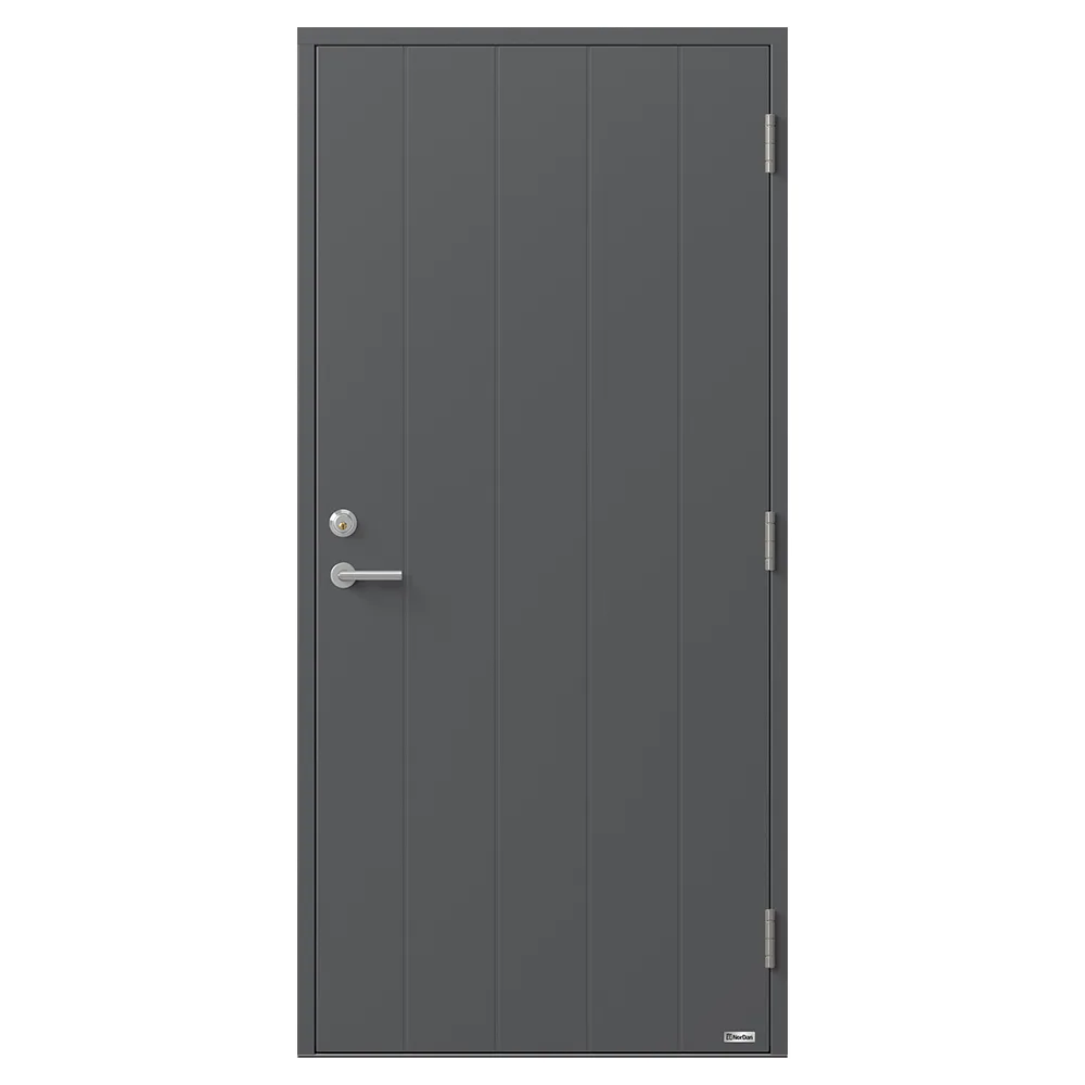 Stenbocken 871 9X21 H NCS S-7000-N BxH: 90x210 cm, Höger, S-7000-N, Grå