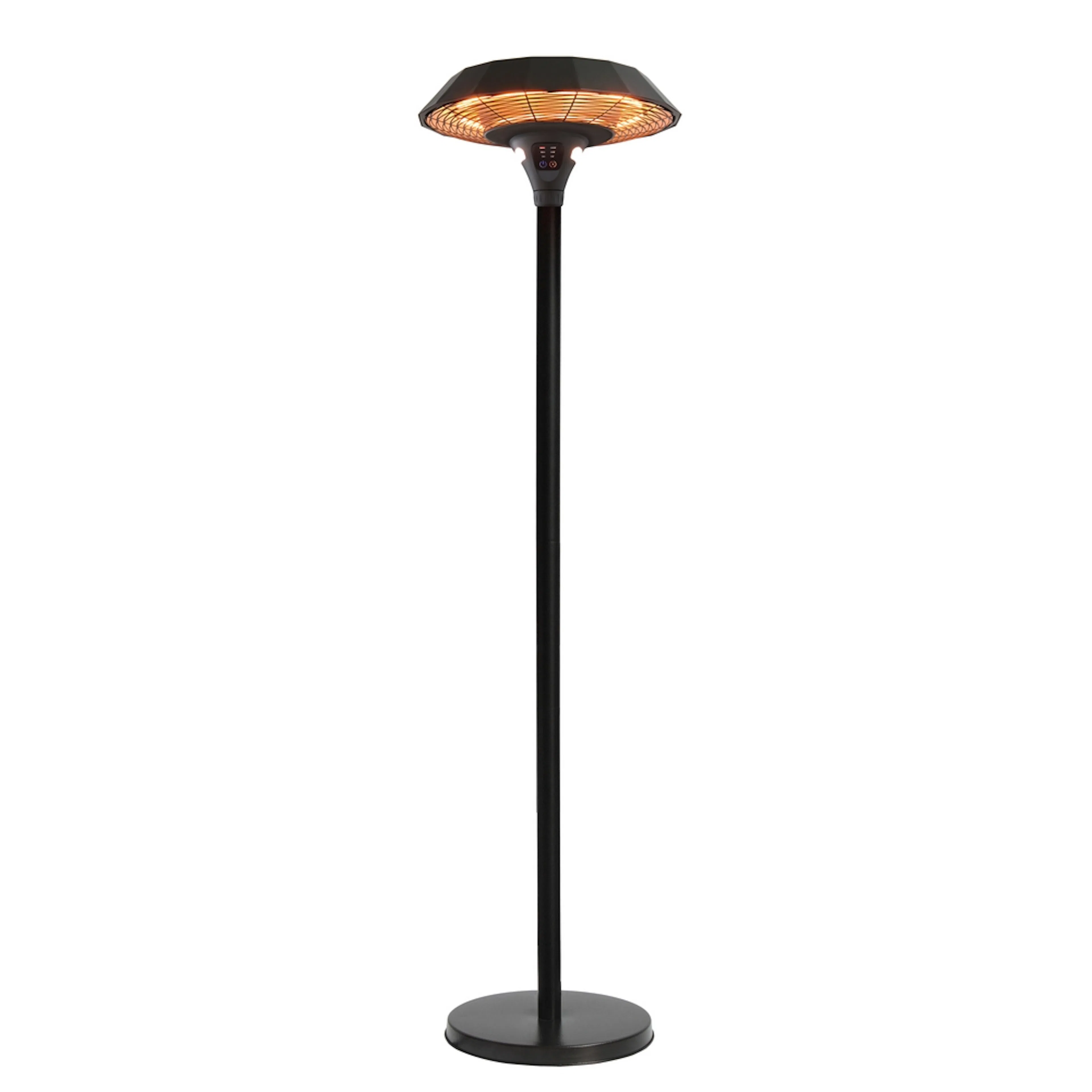 Terrassvärmare Hortus Golvmodell UFO 800/1300/2100 W Fjärrkontroll HA