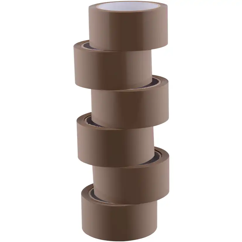 Packtejp LogiLink Tyst 48 mm x 66 m 6-pack