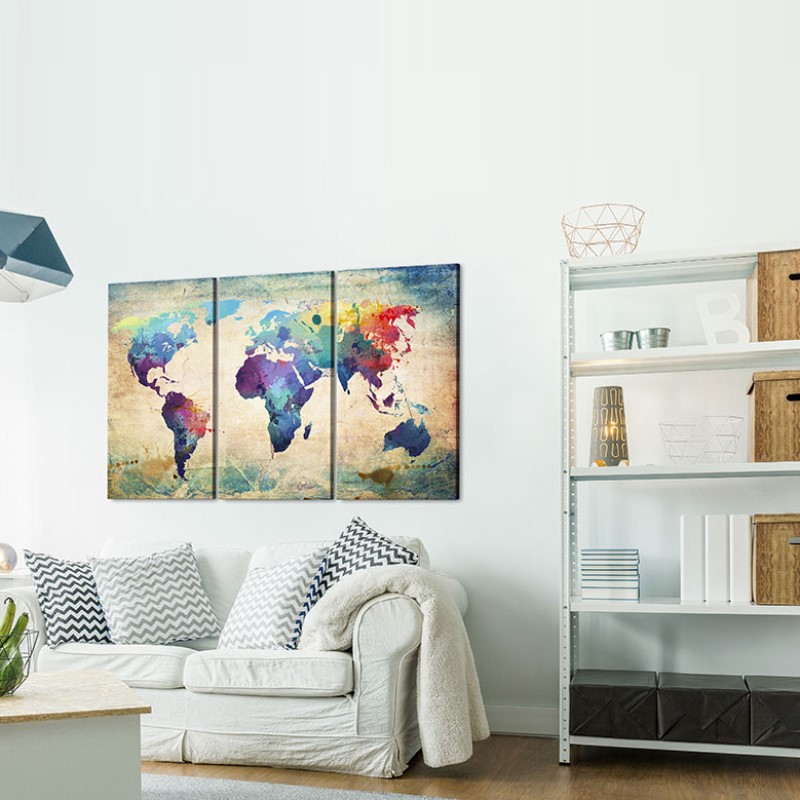 Anslagstavla Arkiio Rainbow Map