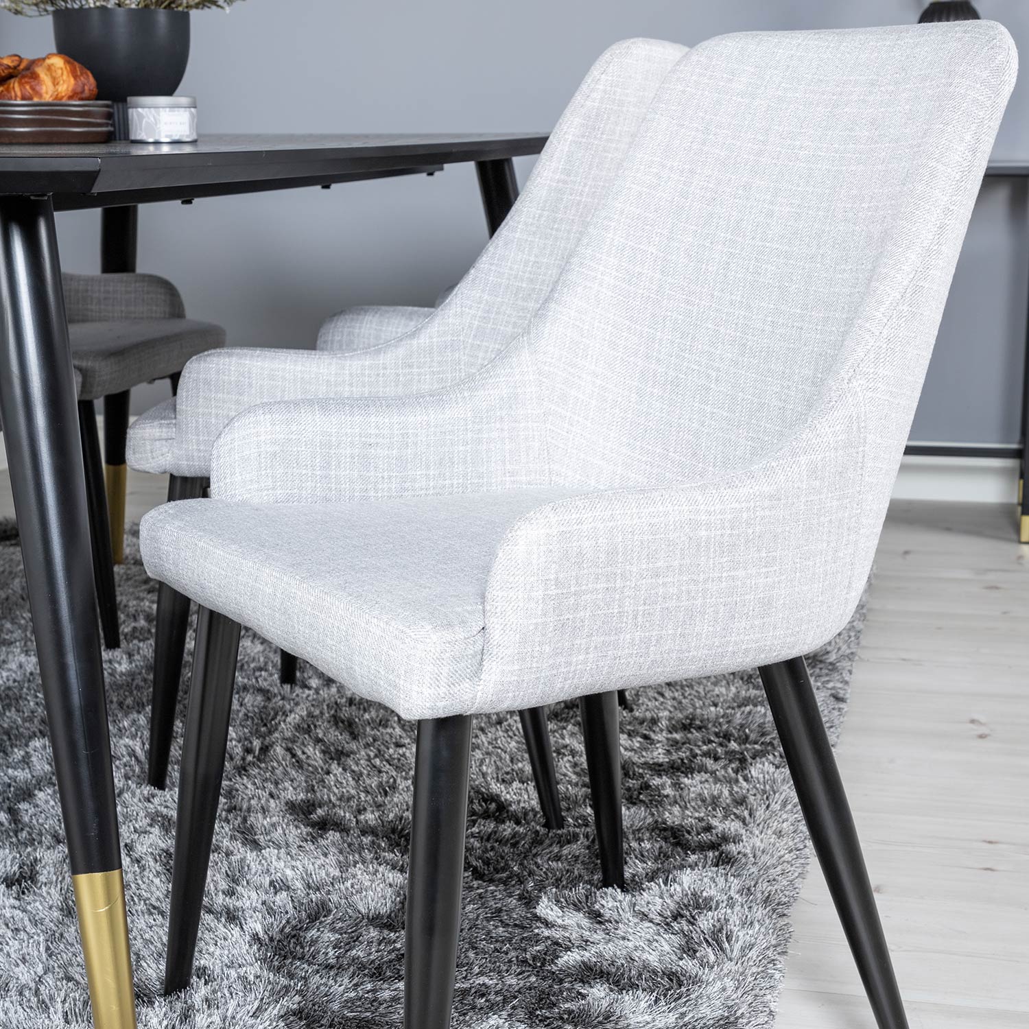 Matgrupp Venture Home Dipp med 6 Plaza Stolar
