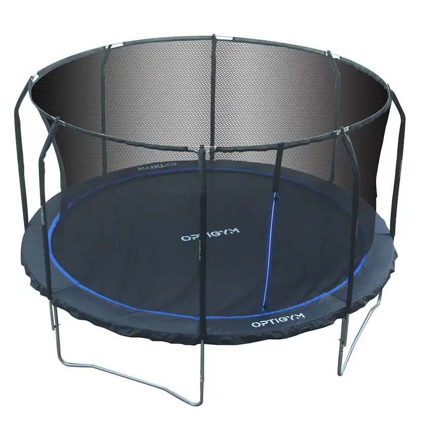 Studsmatta OptiGym Sky 4,3 m Med Säkerhetsnät