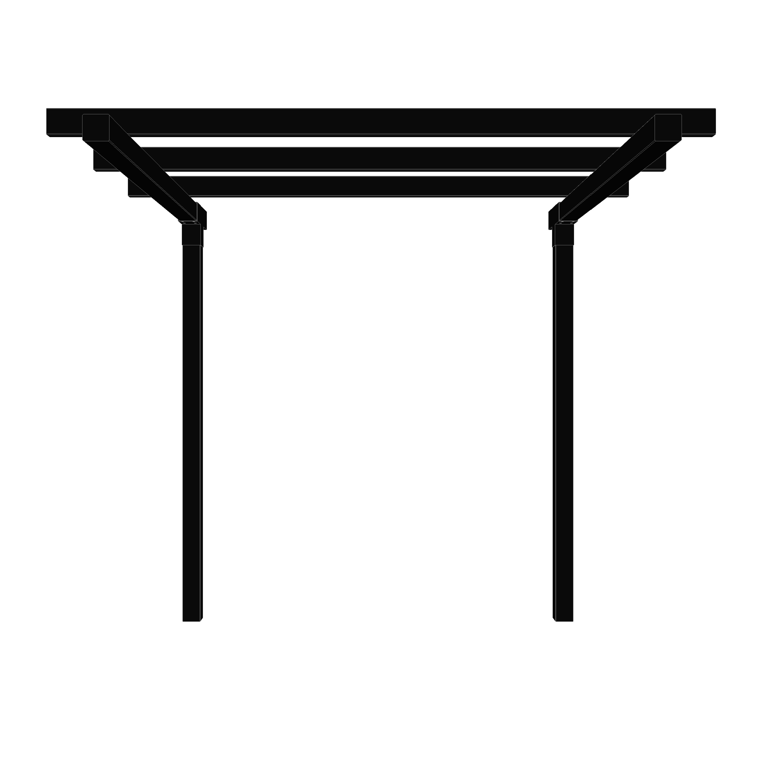 Pergola PLUS Dubbel 1 Modul Förlängare