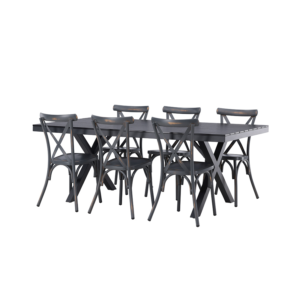Matgrupp Venture Home Garcia Bord med 6 Tablas Stolar