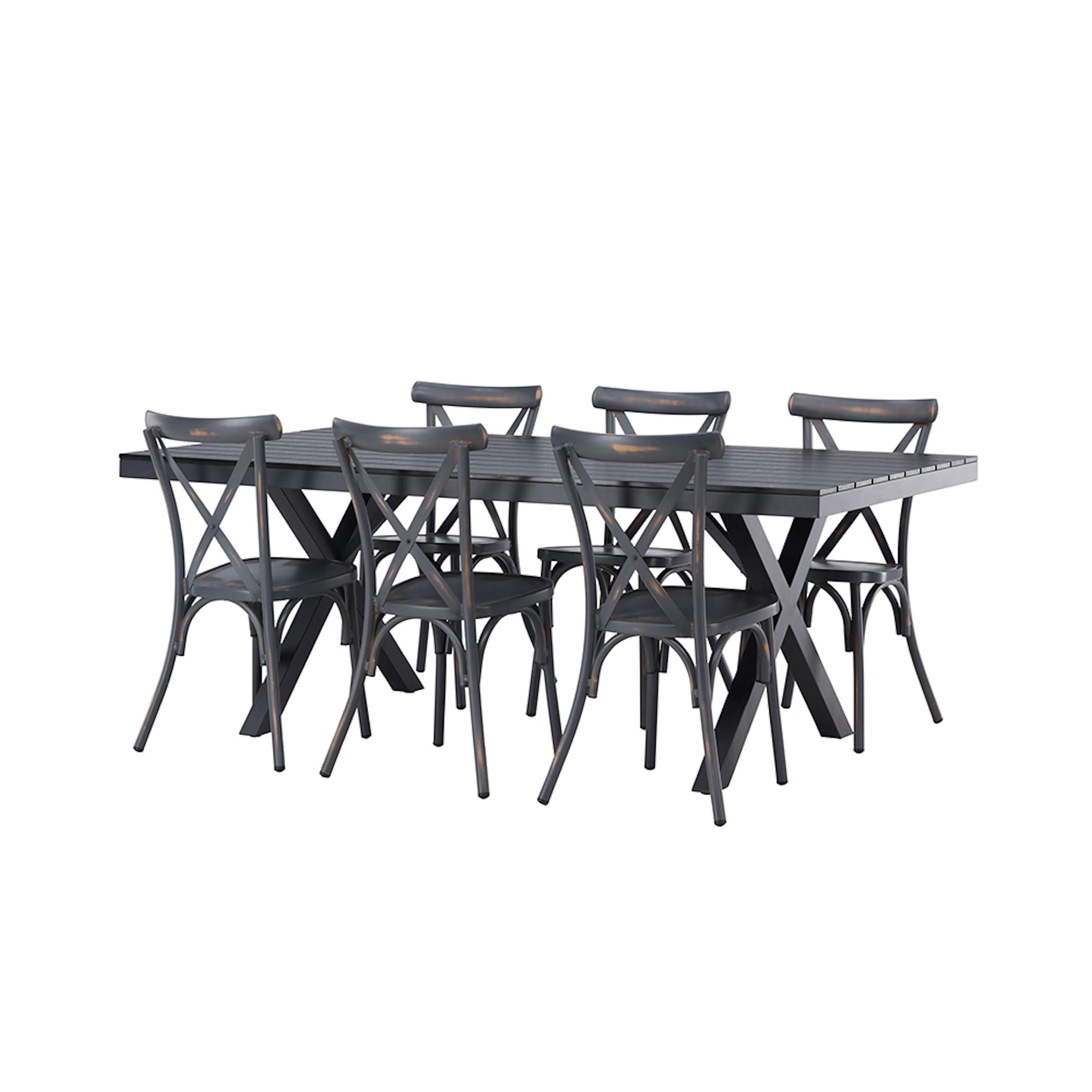 Matgrupp Venture Home Garcia Bord med 6 Tablas Stolar
