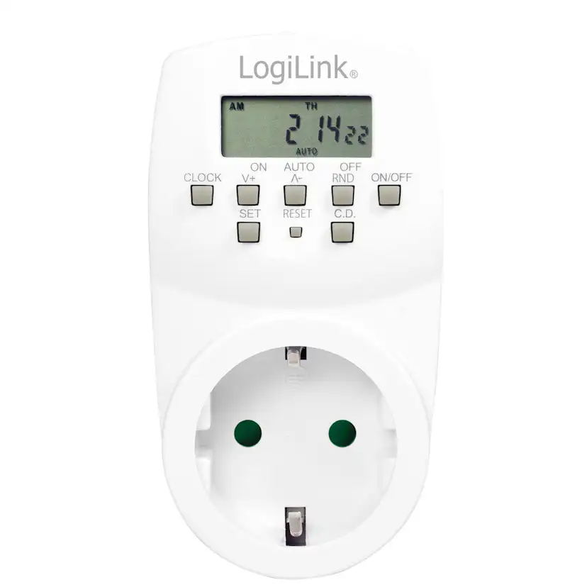 Inomhustimer LogiLink Digital 1800W