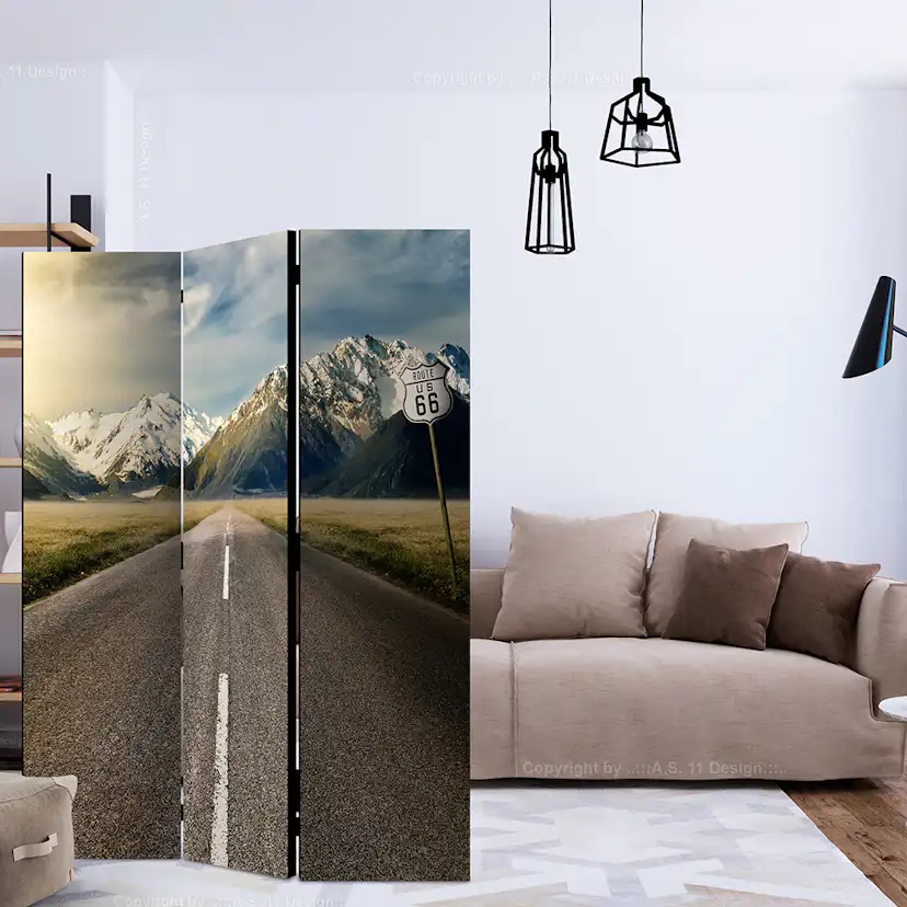 Rumsavdelare Skärmvägg Arkiio The Long Road 135x172 cm
