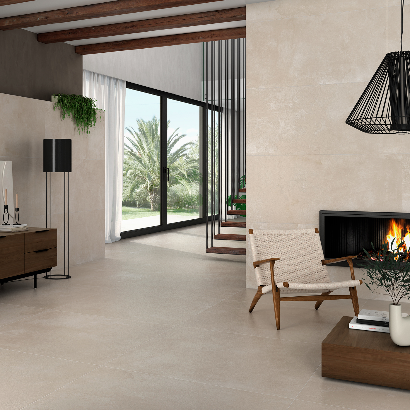 Klinker Tenfors Elementi Beige Matt 75x75 cm