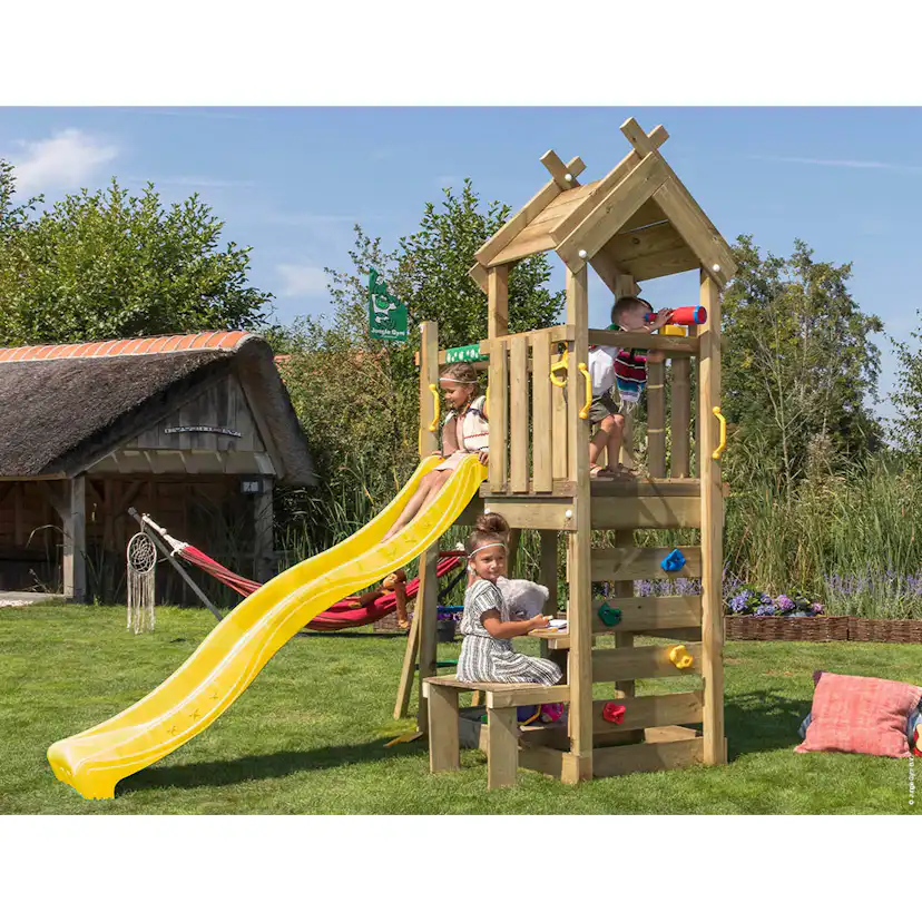 Lektorn Jungle Gym Teepee Rutschkana