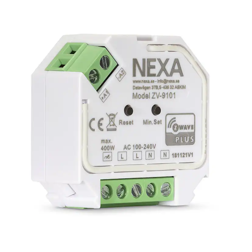 Inbyggnadsmottagare Nexa ZV-9101 Dimmer Z-wave