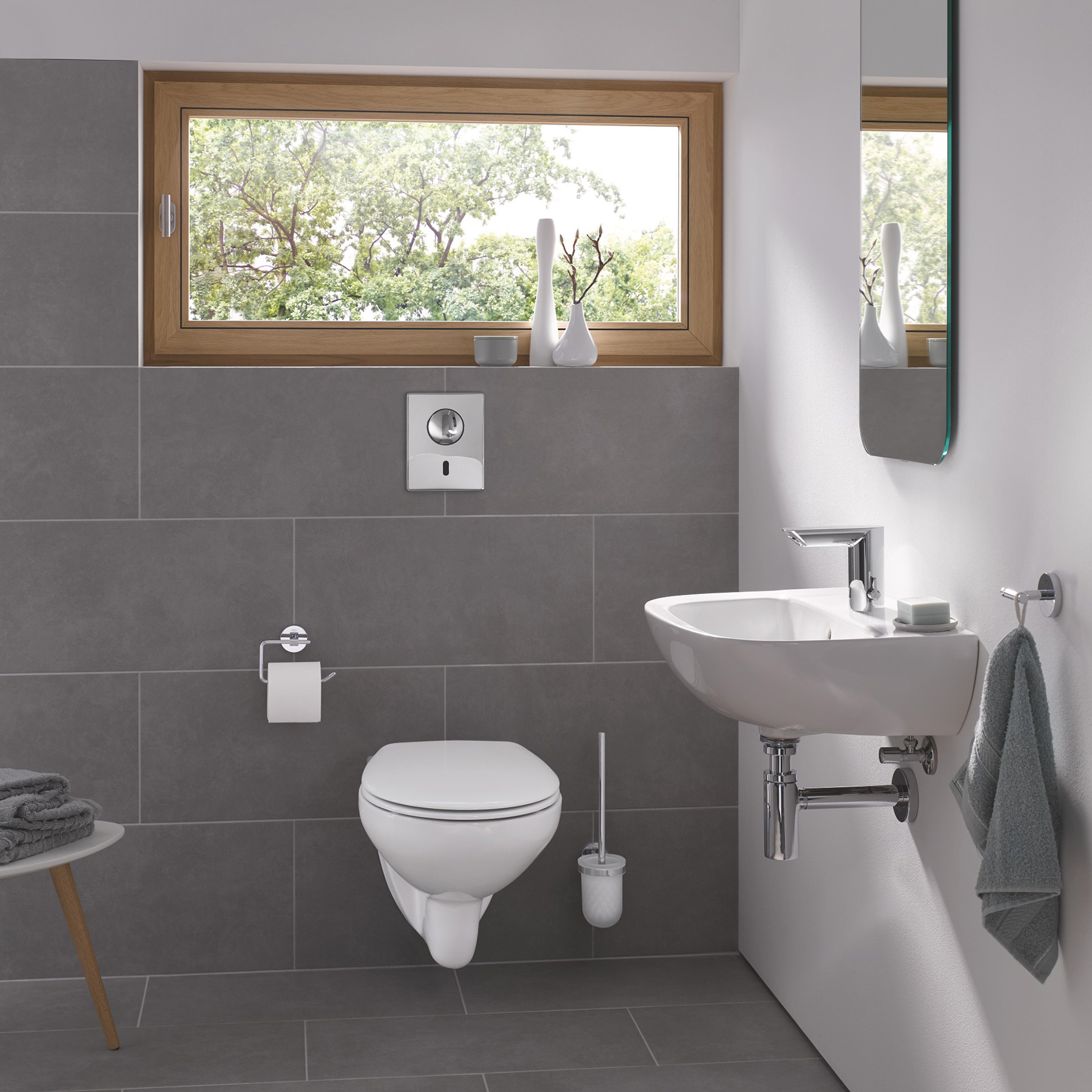 Vägghängd Toalettstol Grohe Bau Ceramic 39427