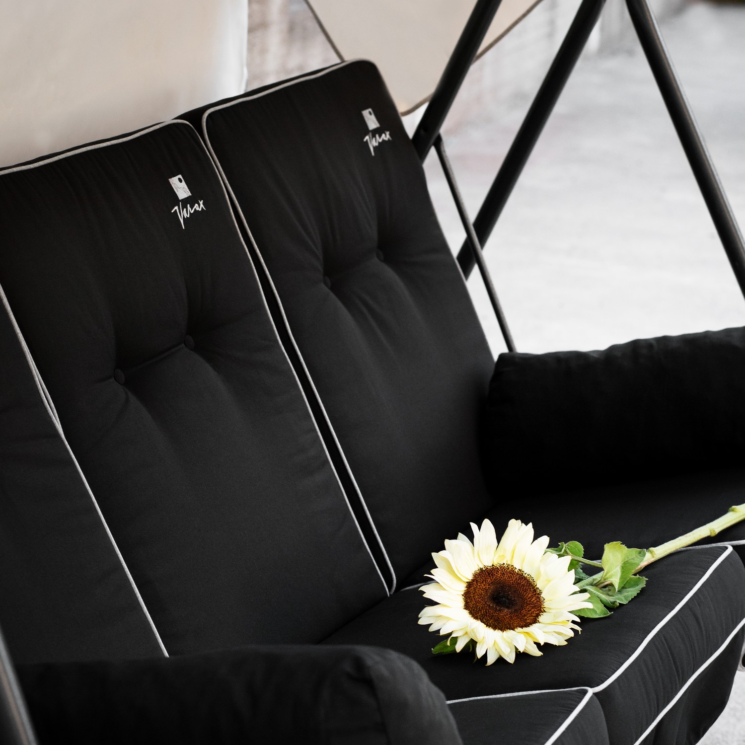 Suvi 3- pers. hammock, 71B-1 Grå/Svart