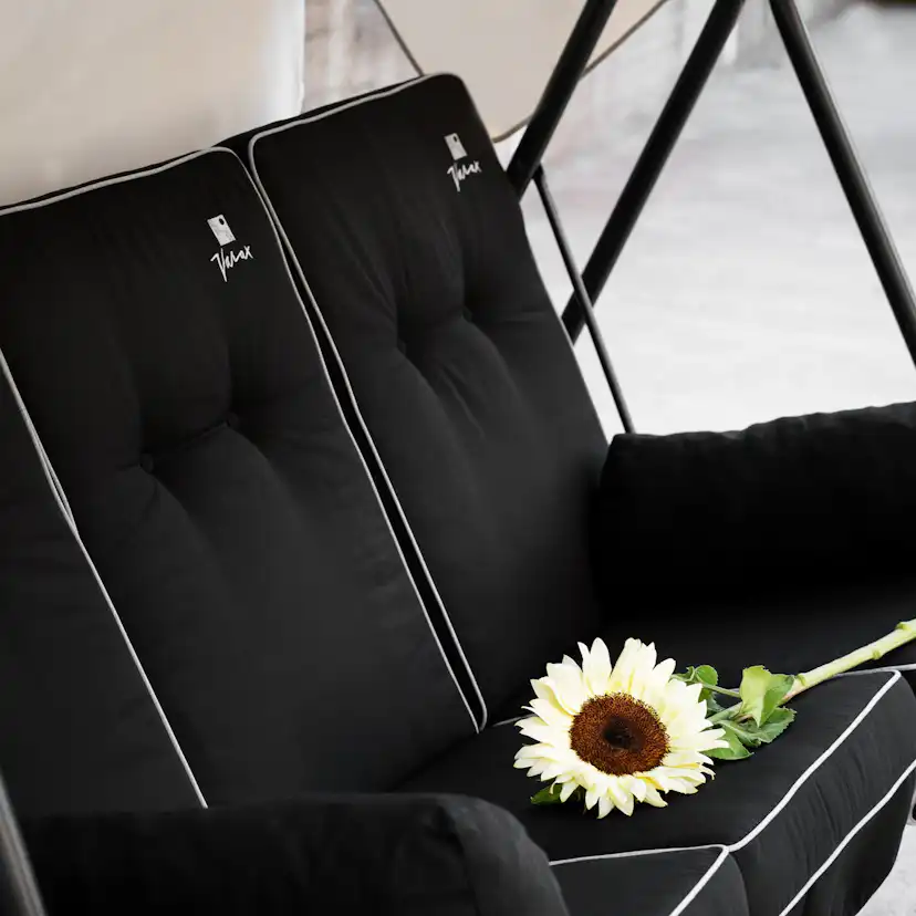 Suvi 3- pers. hammock, 71B-1 Grå/Svart