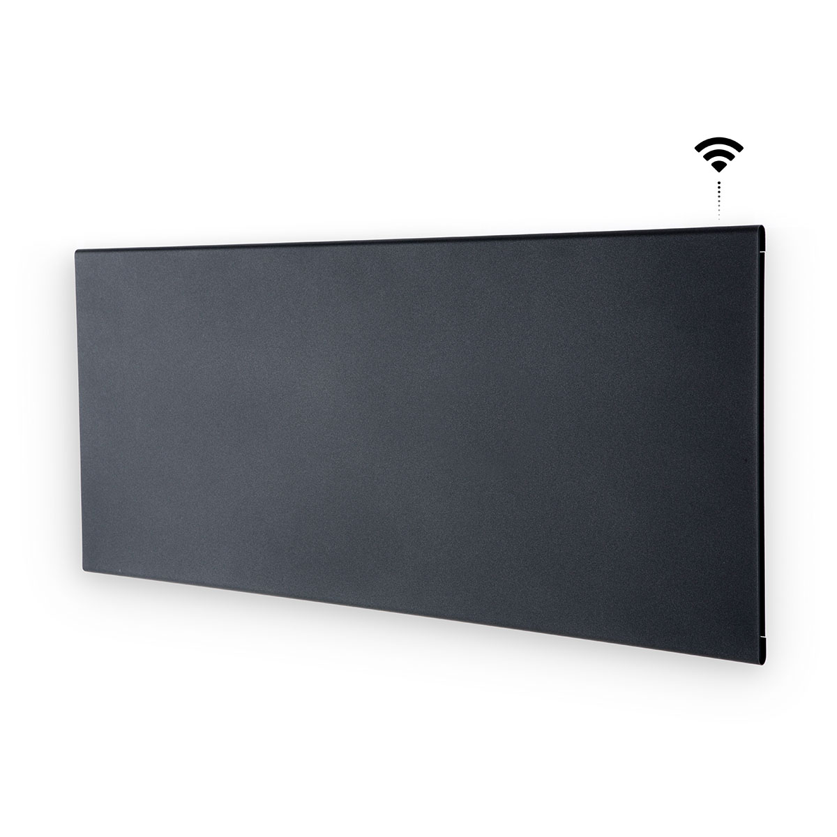 Elelement Adax Neo H KWT WiFi Grå Höjd 330mm Djup 87mm 230V Stickkontakt