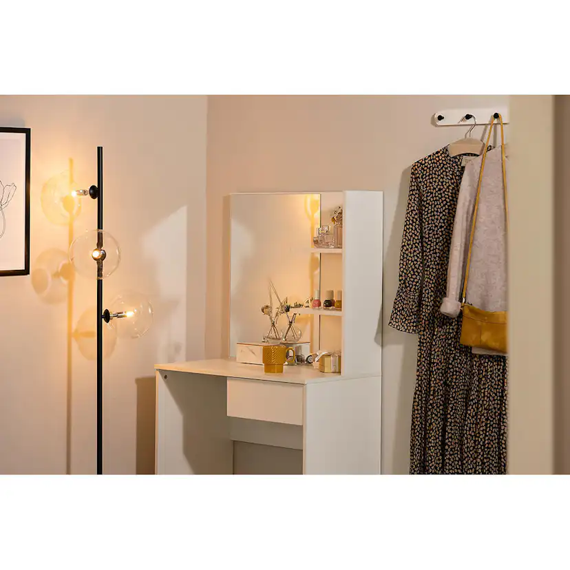 Sminkbord In Living Orlunda med Förvaring och Spegel