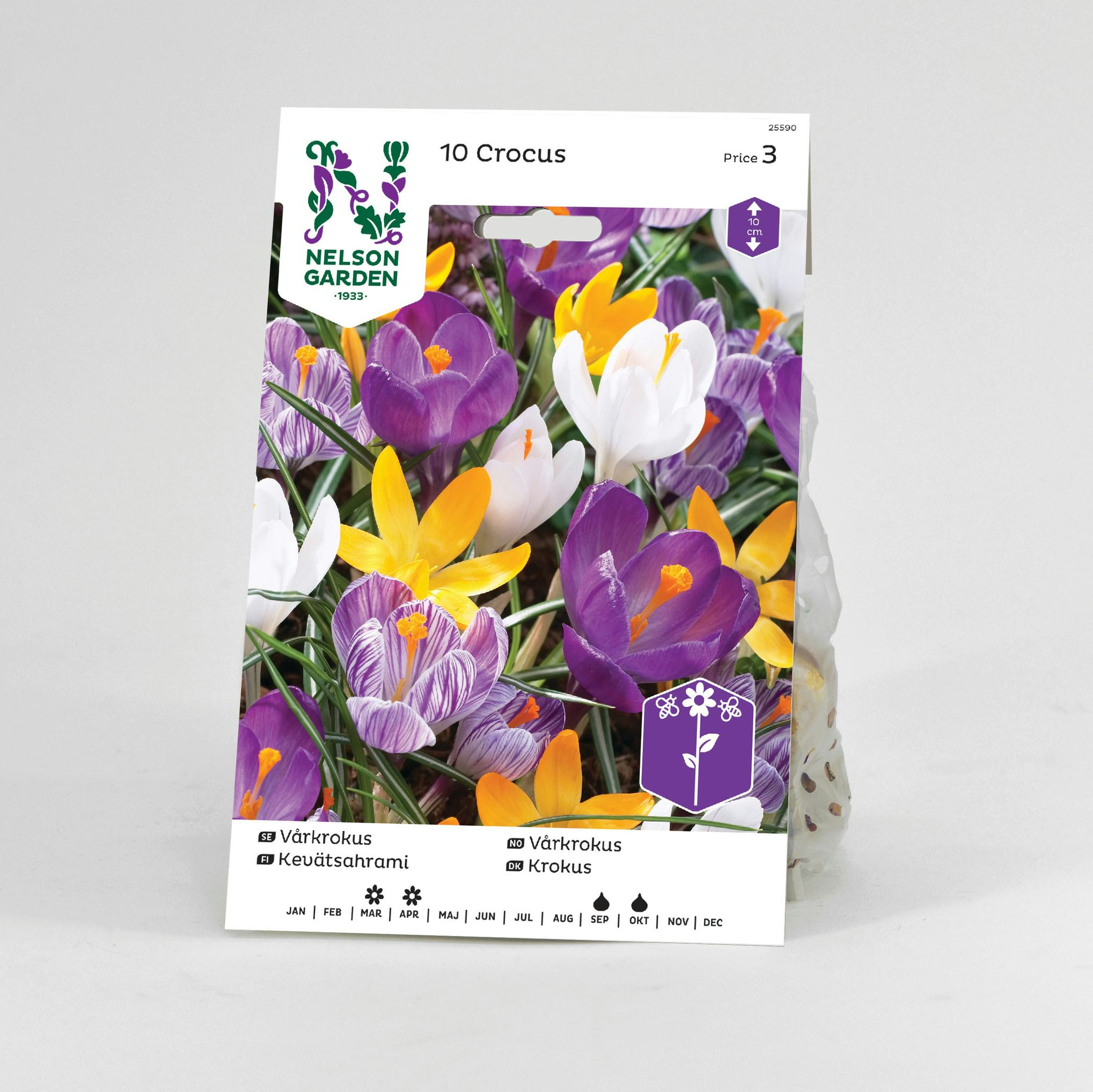 Krokus Nelson Garden Vår Blandade färger