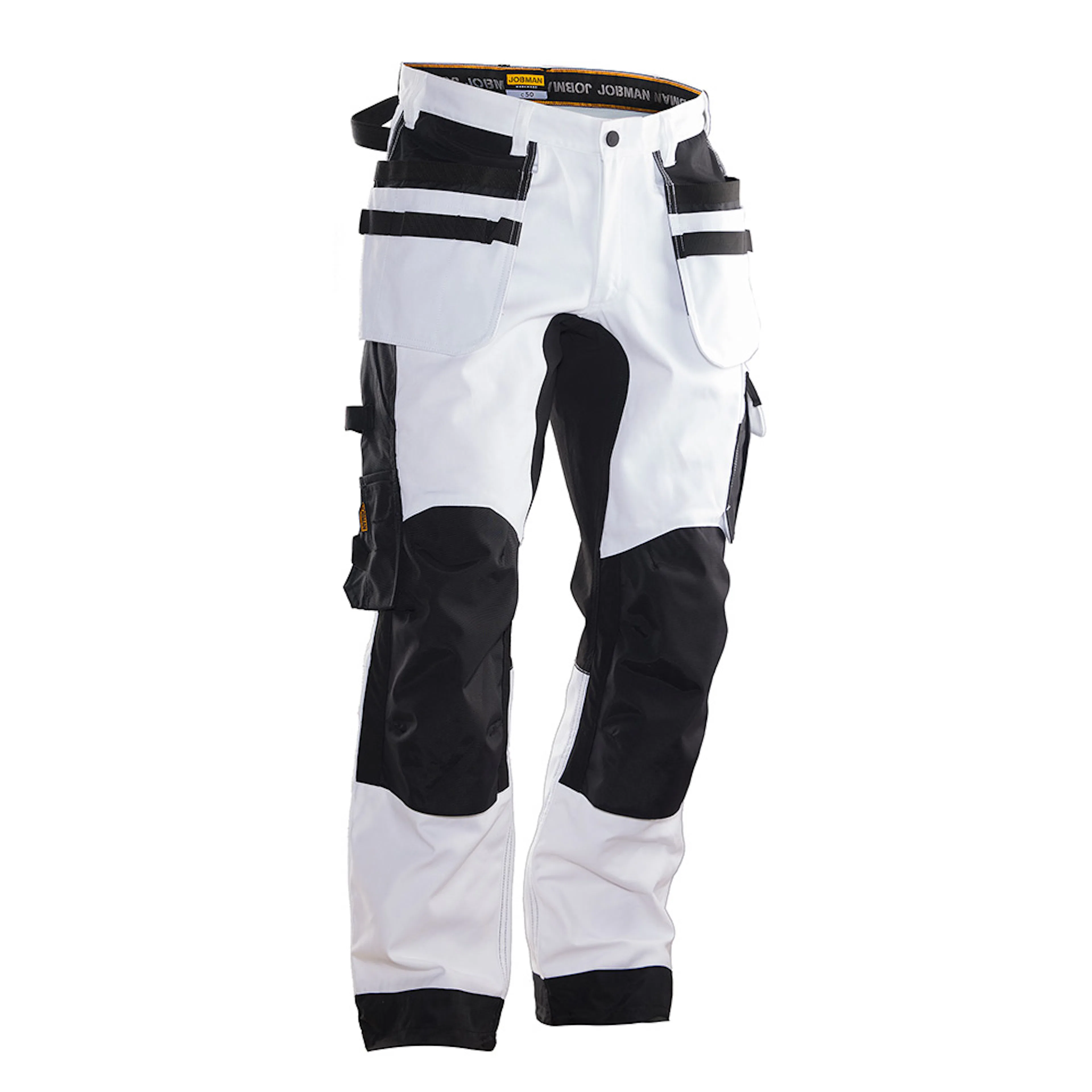 Målarbyxa Core Stretch Vit/Svart C150 Storlek: C150, Färg: Vit/Svart