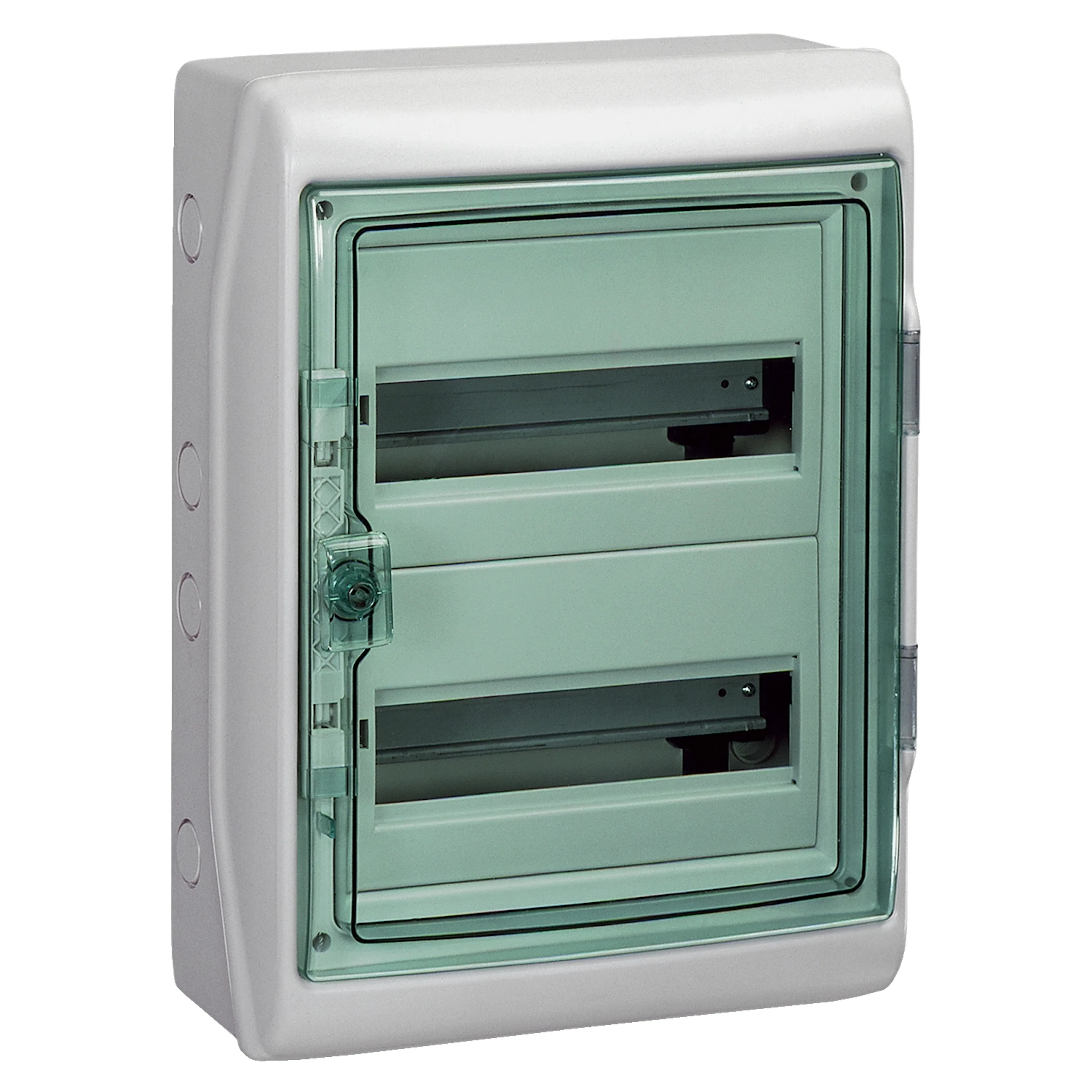 Normkapsling Schneider Electric Mureva Utanpåliggande 2 × 12 Moduler IP65