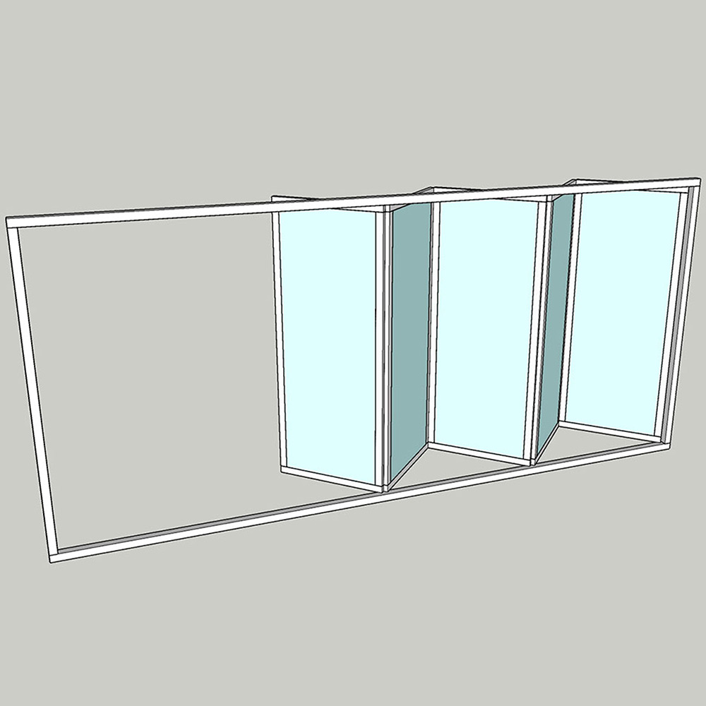 Vikparti Allvy Sunroom s75 3-Glas 5-Delad