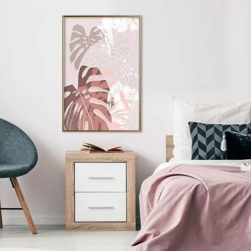 Poster Artgeist Affisch Pastel Monster