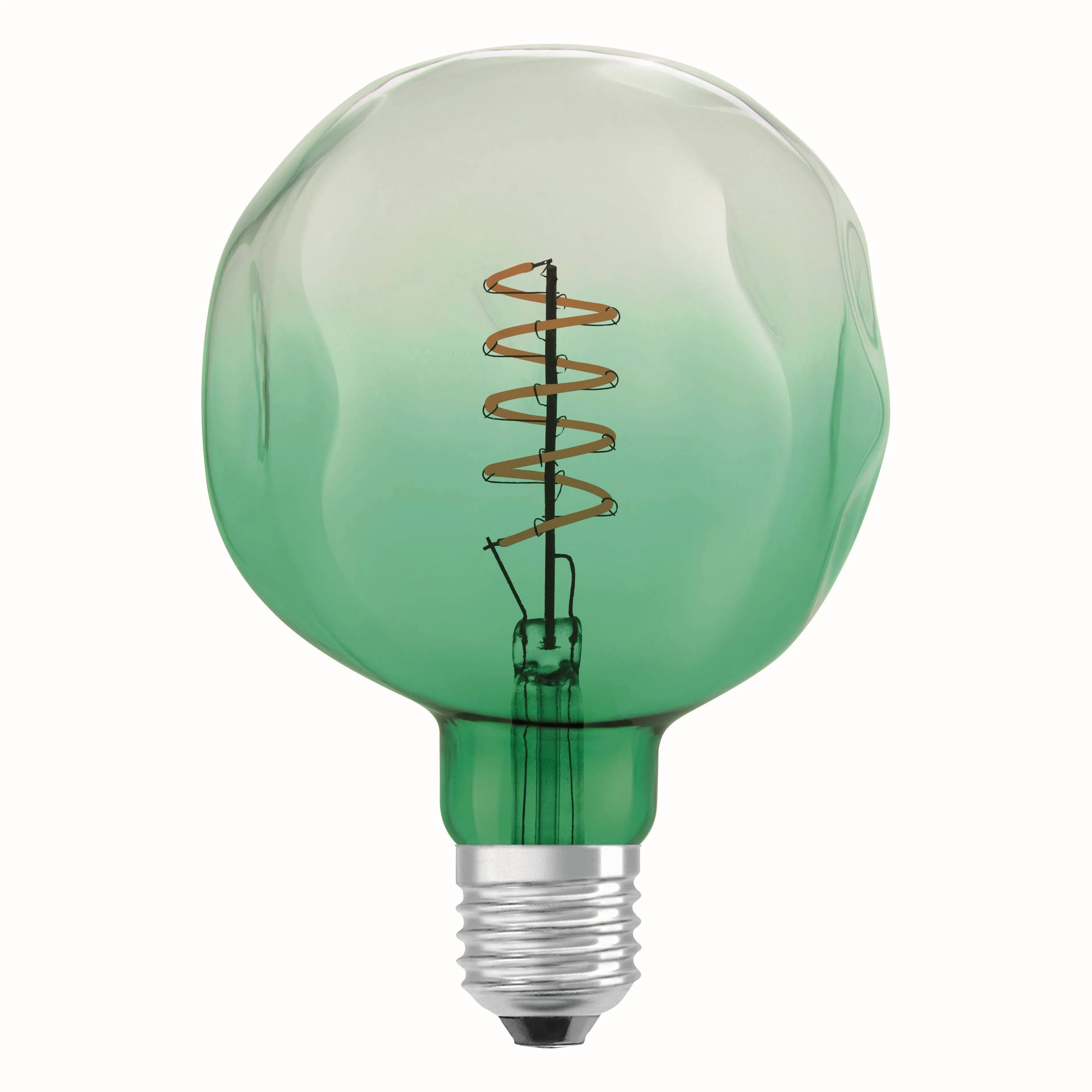LED-Lampa Osram Deco ET124 Grön E27 Vintage 1906 Dimbar