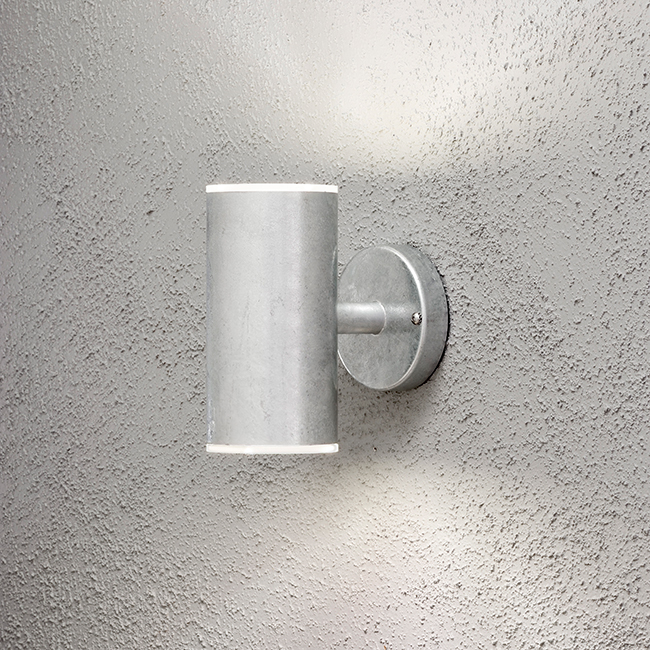 Vägglykta Gnosjö Konstsmide Ull Upp/ned 2x8W Dimbar LED